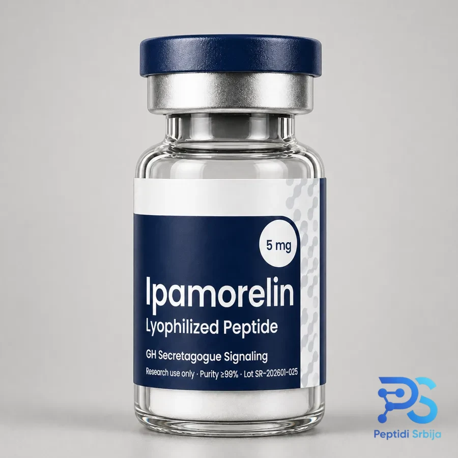 Ipamorelin 5 mg — istraživački peptid