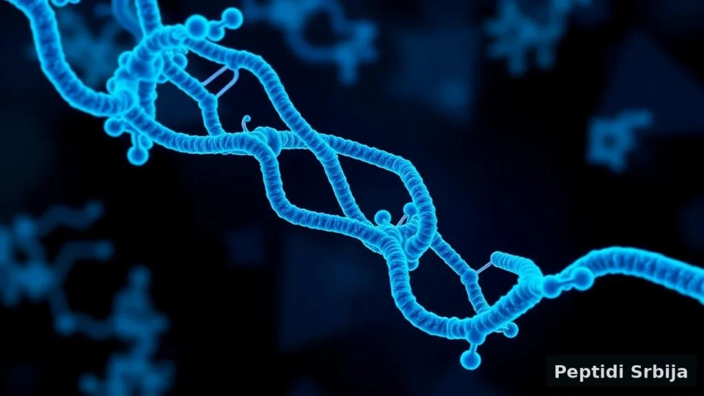 Naučni prikaz mehanizma delovanja peptida na receptore — Peptidi Srbija